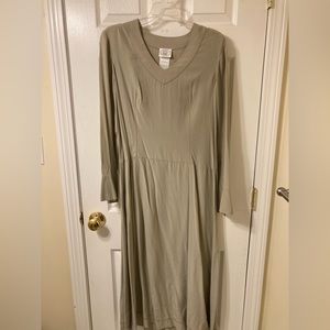 Laura Ashley 80s silk dress